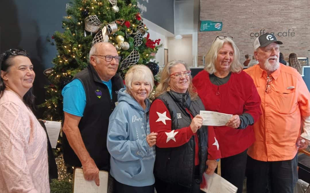 Patti Terry presented a DCI Community Care Grant to Destiny Center Olive Branch.